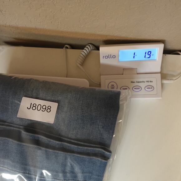 Anthropologie Maeve Jeans 23 Colette Cropped Wide Leg High Rise Denim - Picture 10 of 10